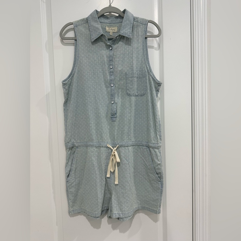 Lou & Grey chambray romper size 10